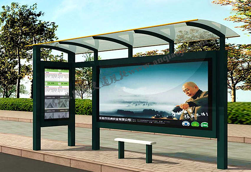 鄉(xiāng)鎮(zhèn)農(nóng)村候車亭AN1030-城鄉(xiāng)公交站臺公交亭