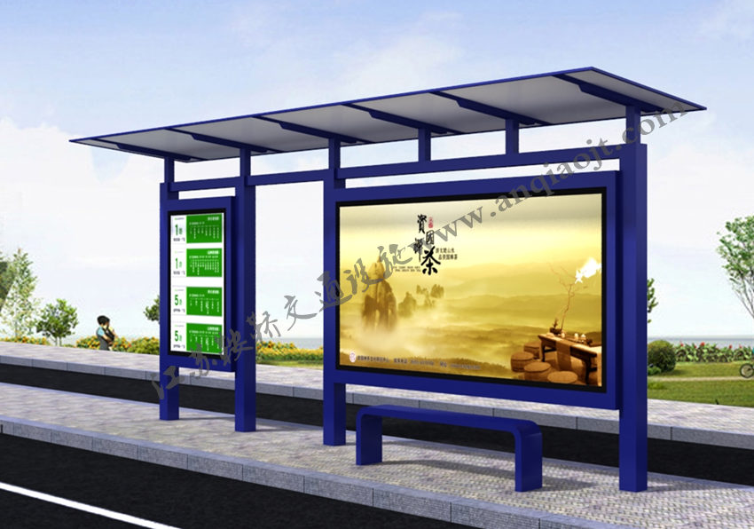 鄉(xiāng)鎮(zhèn)農(nóng)村候車亭AN1076-城鄉(xiāng)公交站臺公交亭