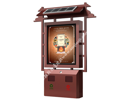 仿古垃圾箱AN3005-垃圾箱廣告燈箱圖片