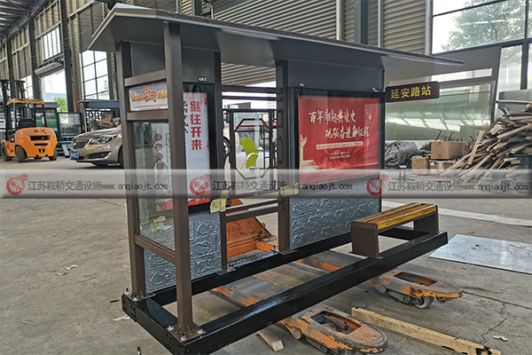 浙江杭州公交候車亭投標(biāo)樣品展示