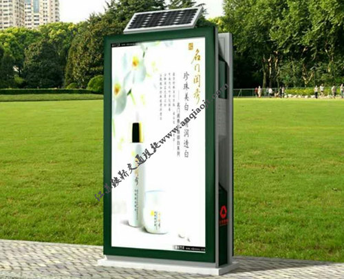 現(xiàn)代垃圾箱AN3023-垃圾箱廣告燈箱圖片