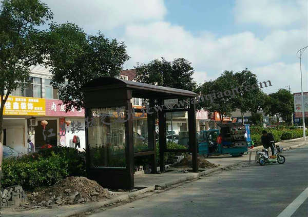 江蘇鹽城鄉(xiāng)鎮(zhèn)候車(chē)亭案例